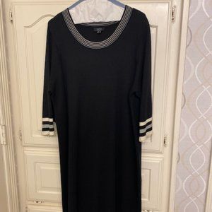 Black Sweater Knit Dress
